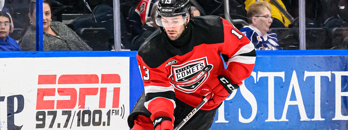 Checking In with Comets’ Forward, Jack Malone