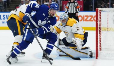 Leafs’ top guns find their offence in win over Predators