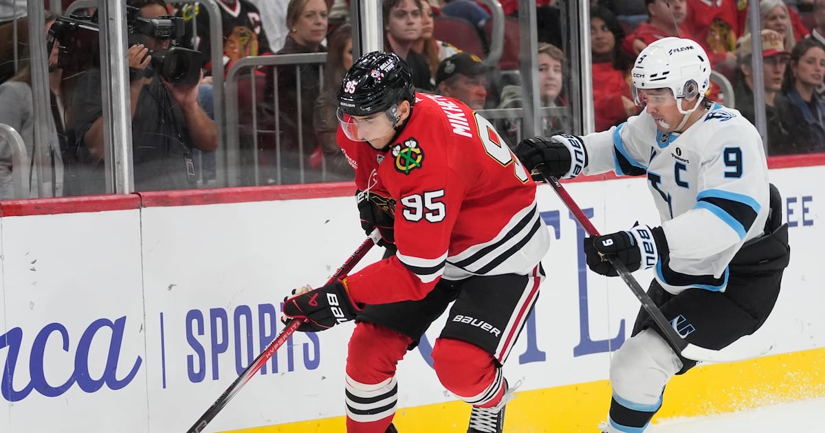 Utah Mammoth lose 3-1 to Chicago Blackhawks – Deseret News