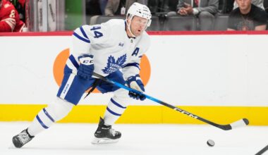 Red Wings defeat Maple Leafs 6-3 after two Raymond goals