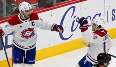 Nick Suzuki, Cole Caufield among NHL leaders as pair continue to steer Atlantic-leading Montreal Canadiens