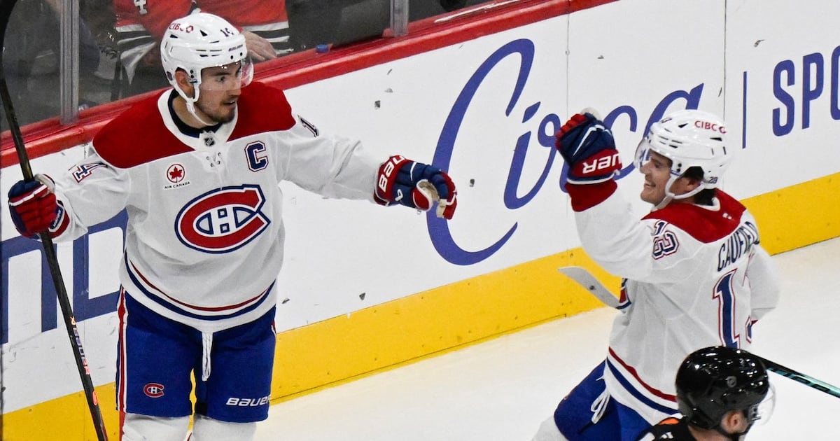Nick Suzuki, Cole Caufield among NHL leaders as pair continue to steer Atlantic-leading Montreal Canadiens