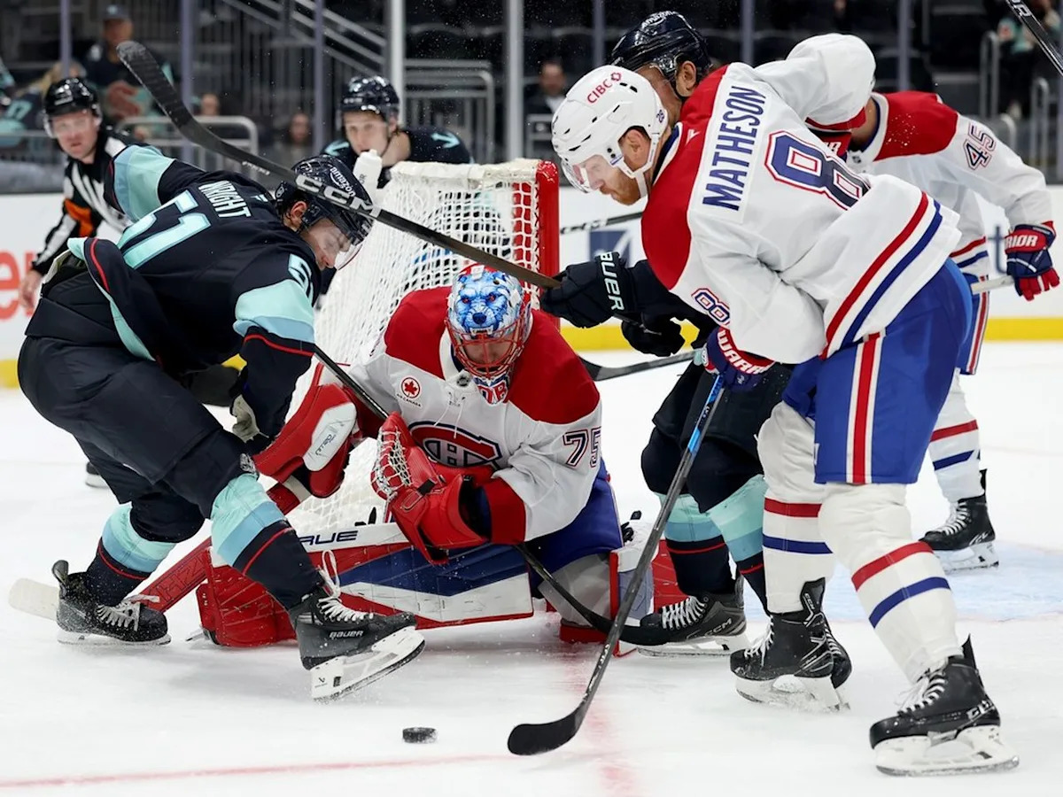 Canadiens goalie Jakub Dobes enters Calder Trophy chat