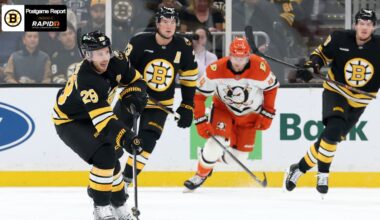 Bruins' Comeback Falls Short in 7-5 Loss to Ducks