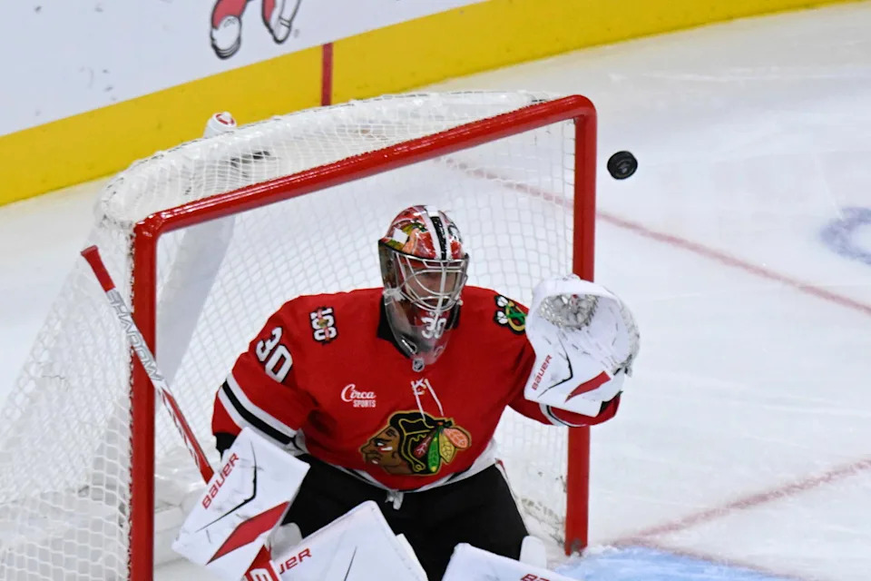 Spencer Knight (© Matt Marton-Imagn Images)