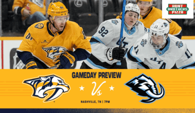 GAME DAY: Mammoth vs. Preds, October 11
