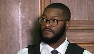 St. Louis Sheriff Alfred Montgomery looks on during a news conference called by his legal counsel at the Cahill Civil Courts Building in St. Louis, Mo. on Wednesday July 9, 2025. (Spectrum News/Gregg Palermo)
