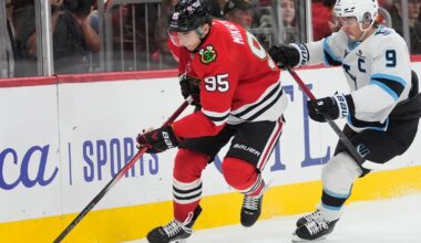 Chicago beats the Utah Mammoth 3-1 for Blashill's first win with the Blackhawks