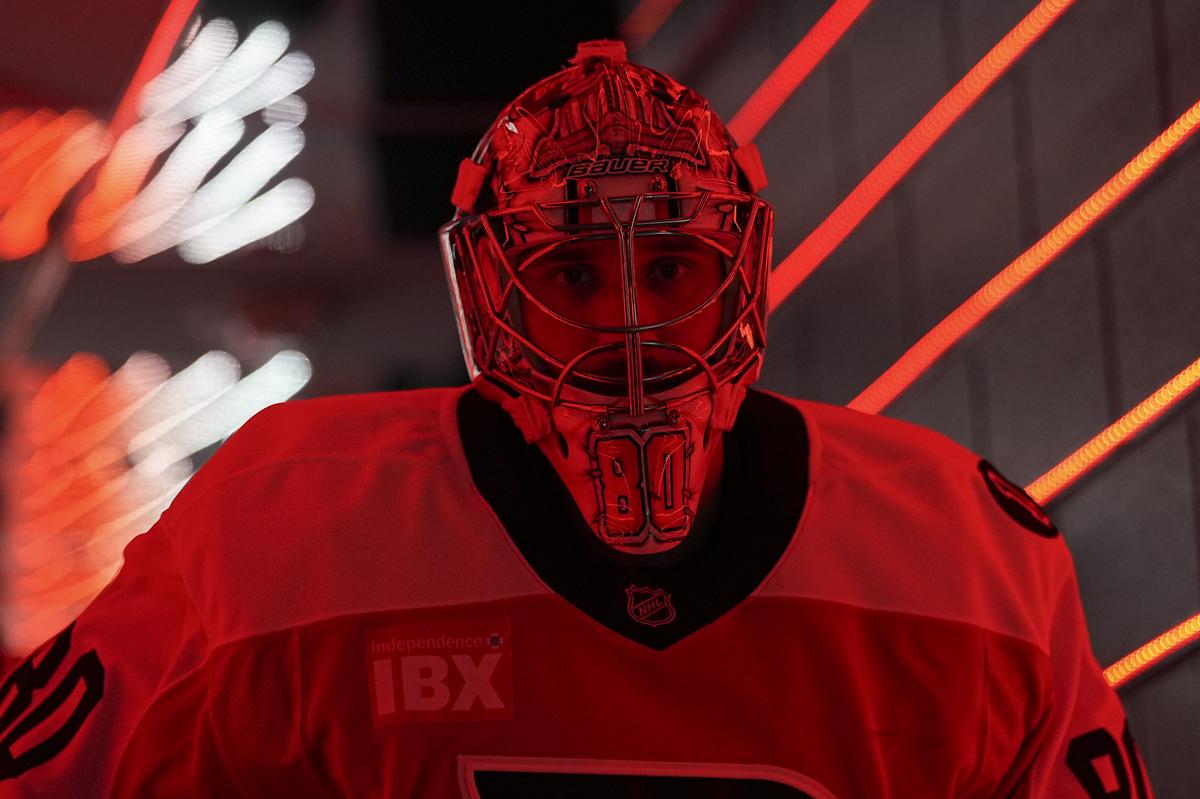 Vladar Solid Again, Flyers Fall to Senators