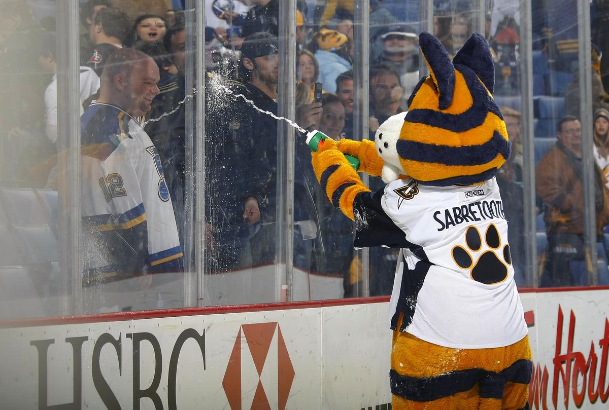 Buffalo Sabres Fun Way to Drink a Beer at Home Games This Season