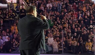 Bruins Anthem Singer Launches Charity Ride