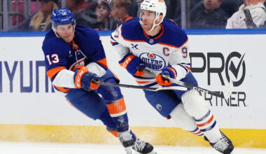 Bouchard bombs as Edmonton Oilers suffer well-earned loss to Islanders