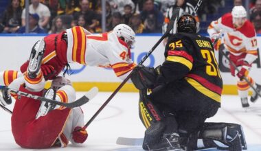 Filip Chytil scores twice as the Canucks open with a 5-1 victory over the Flames :: WRAL.com