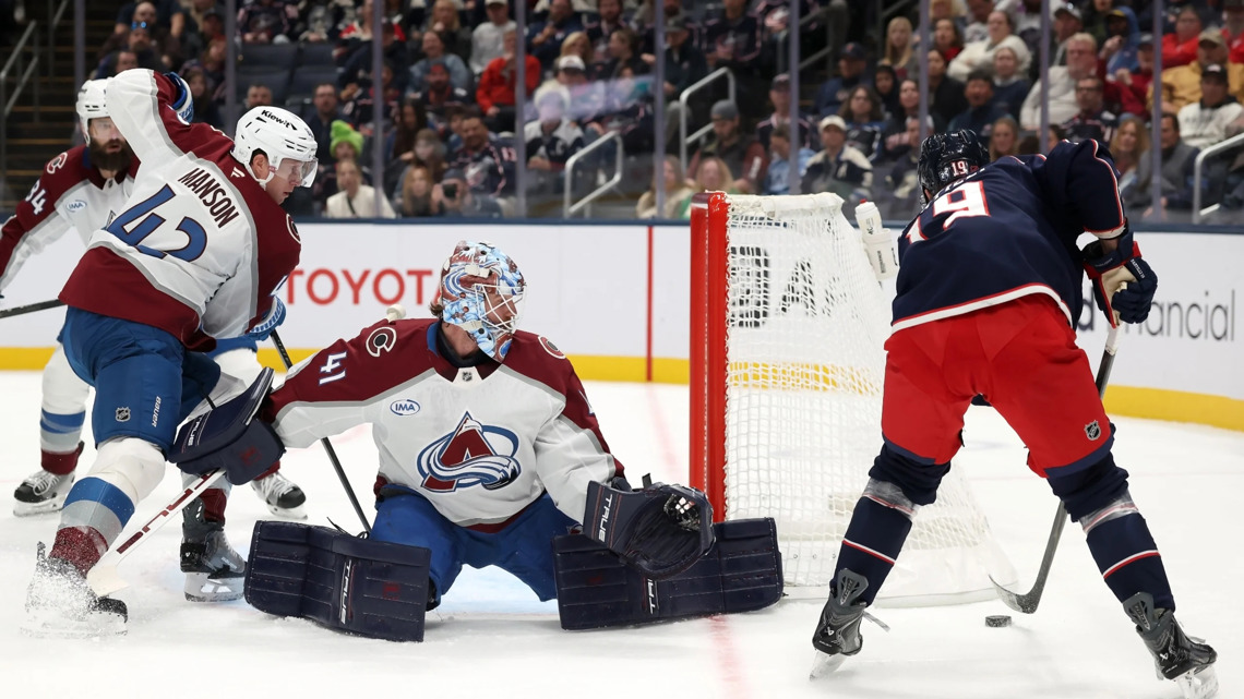 Valeri Nichushkin scores twice, Avalanche beat Blue Jackets 4-1 for fourth win of the season