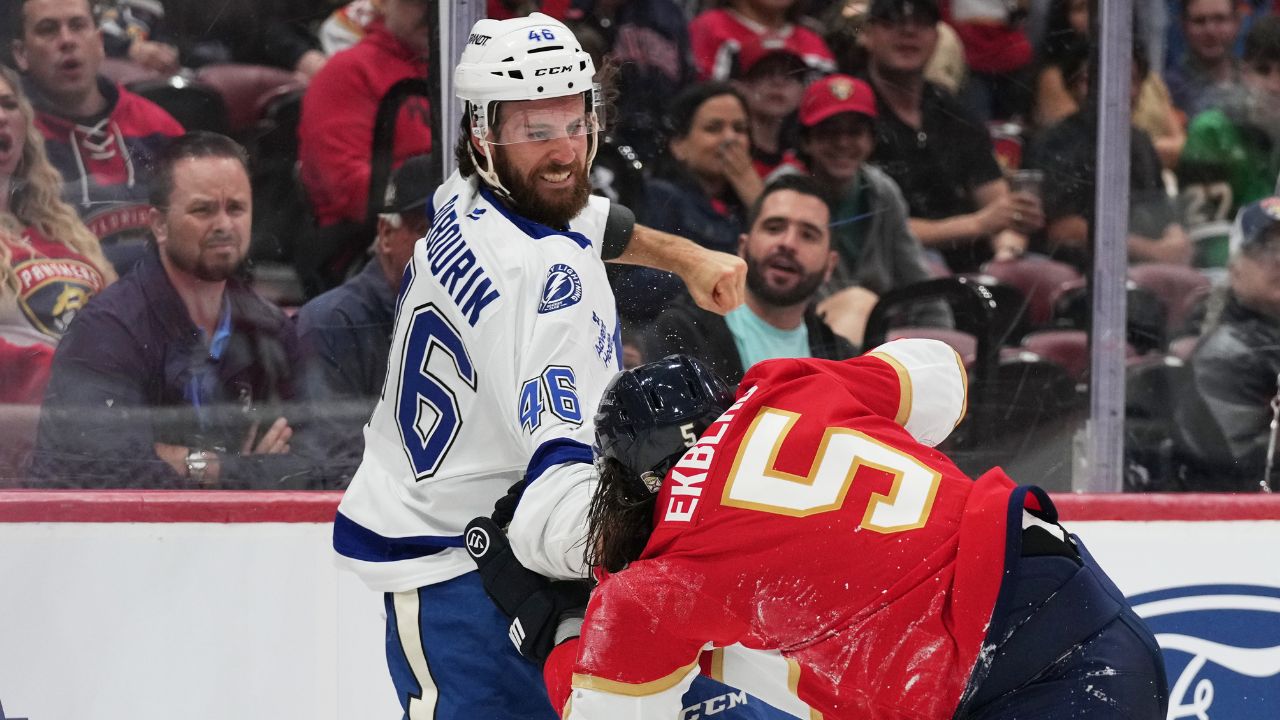 Lightning fined $100K, Sabourin, Moser suspended for penalty-fest vs. Panthers