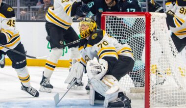 Bruins goaltender Joonas Korpisalo