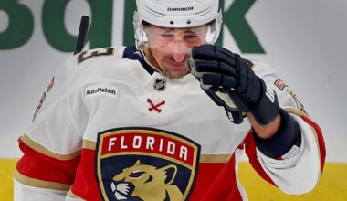 Brad Marchand, Panthers beat Bruins, 4-3, in a wild finish