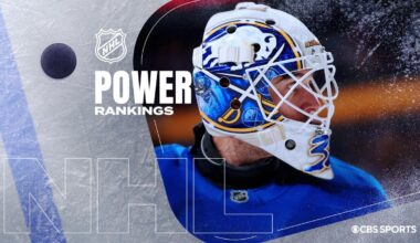 NHL Power Rankings: Same old story unfolding for Sabres as they try to snap a 14-year playoff drought