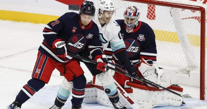 Daccord, Seattle Kraken blank Winnipeg Jets 3-0 - Winnipeg