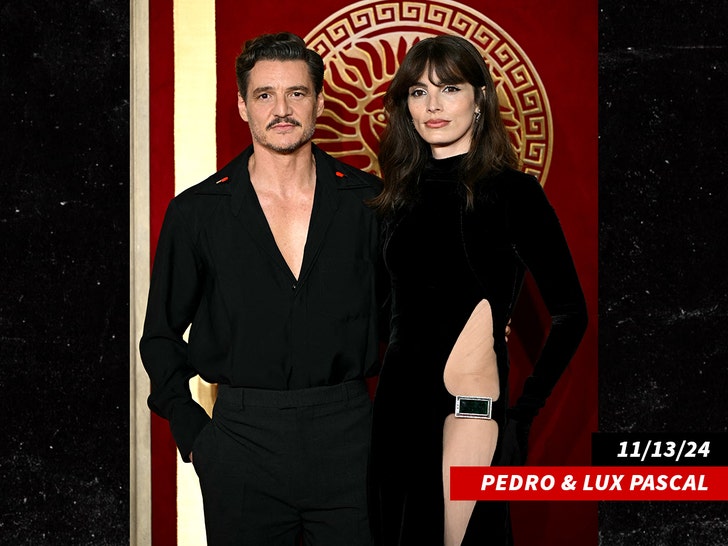 pedro pascal and lux pascal getty 1