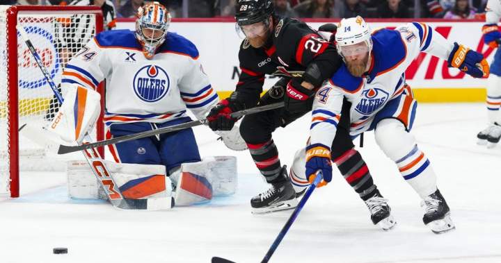 Oilers, Senators finding groove after rough starts