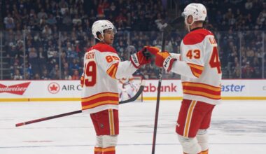 The Calgary Flames opening night lines are a headscratcher