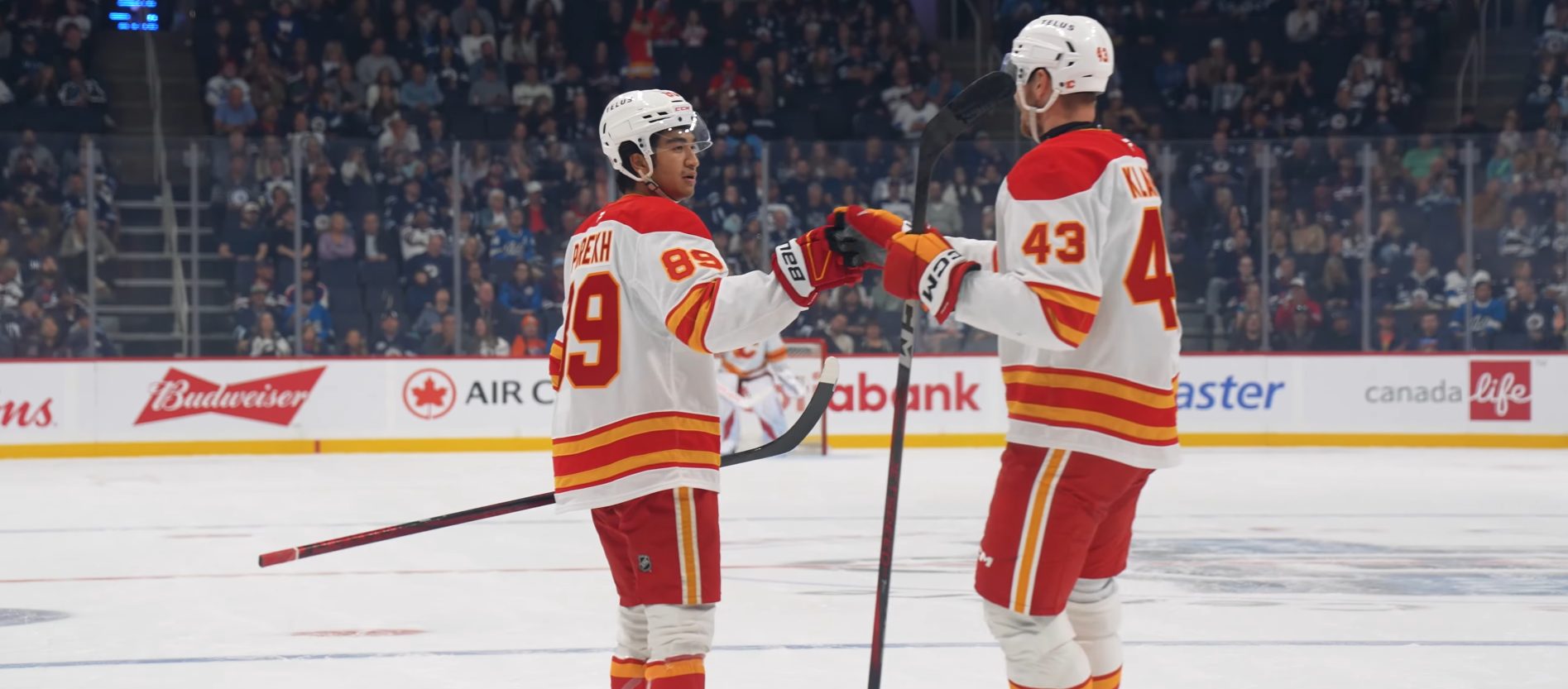 The Calgary Flames opening night lines are a headscratcher