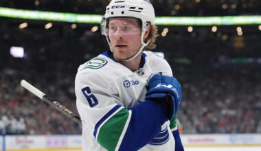 Canucks' Brock Boeser a late scratch from lineup in Washington