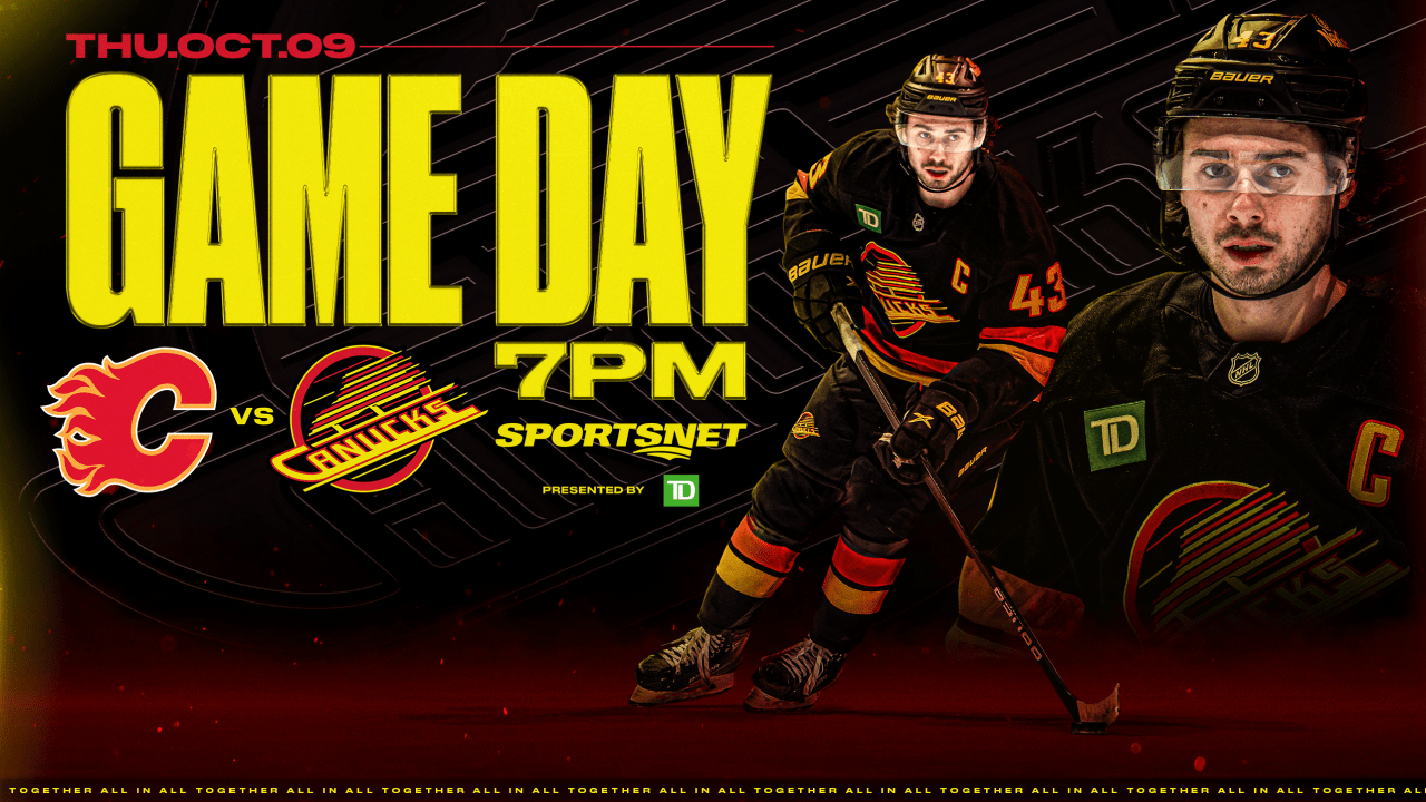 Game Notes: Canucks vs. Flames