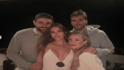 Connor McDavid finally secures much-awaited Oilers contract extension – Wife Lauren Kyle and friend Leon Draisaitl turn up as biggest cheerleaders