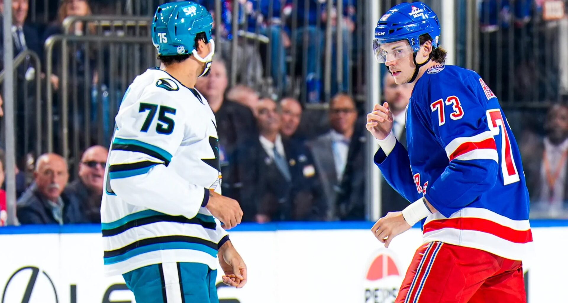 NHL star breaks silence after brutal ice hockey fight with 6ft 9in Rangers heavyweight