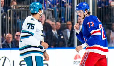 NHL star breaks silence after brutal ice hockey fight with 6ft 9in Rangers heavyweight