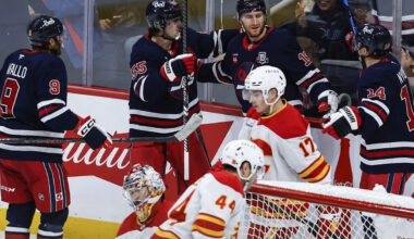 Three takeaways as rookies are bright spots for Flames in latest loss