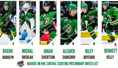 Hunt speaks six Raiders on NHL Central Scouting’s preliminary list | saskNOW | Saskatchewan