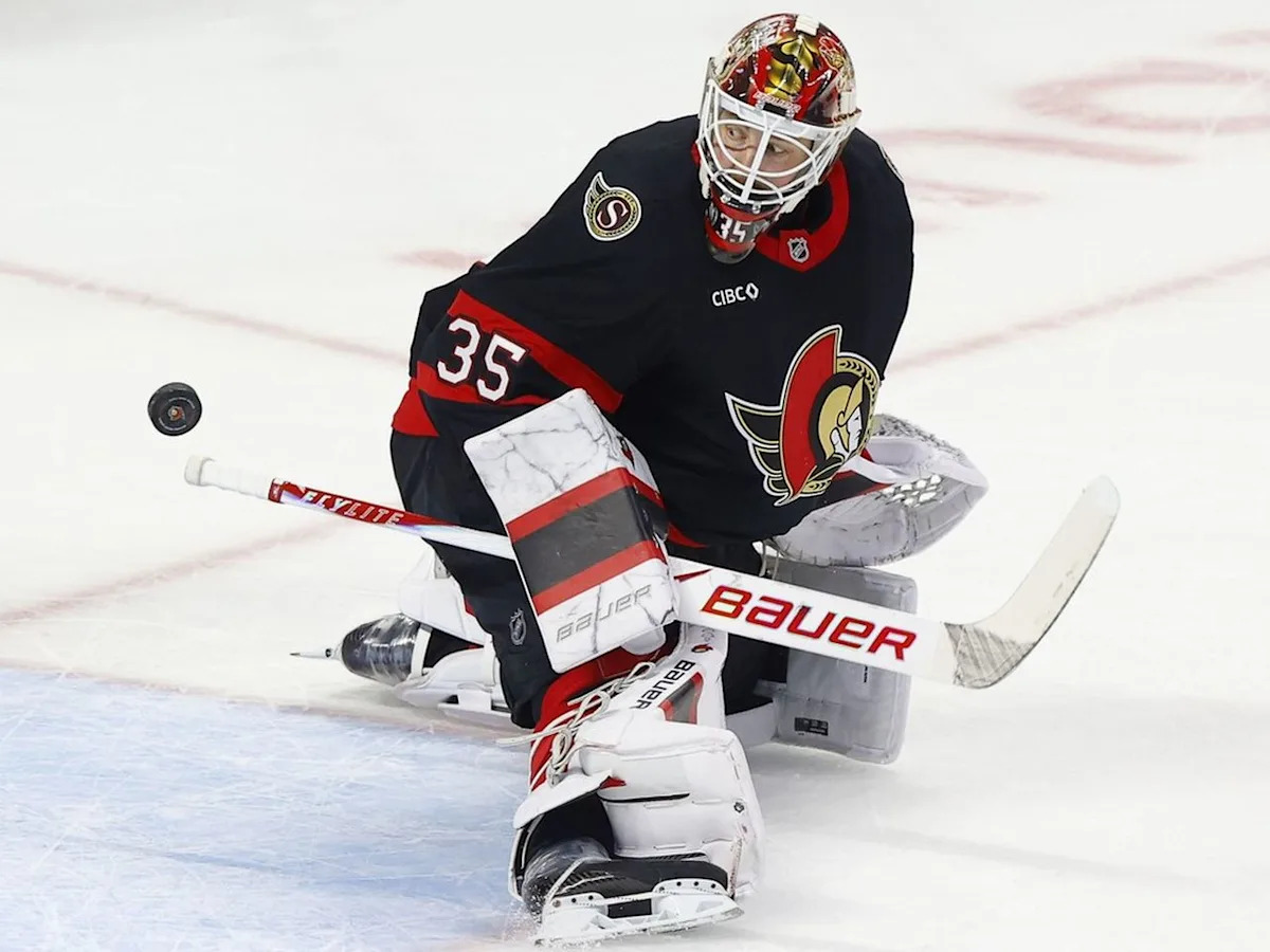 Linus Ullmark gives the Ottawa Senators a chance in home opener loss