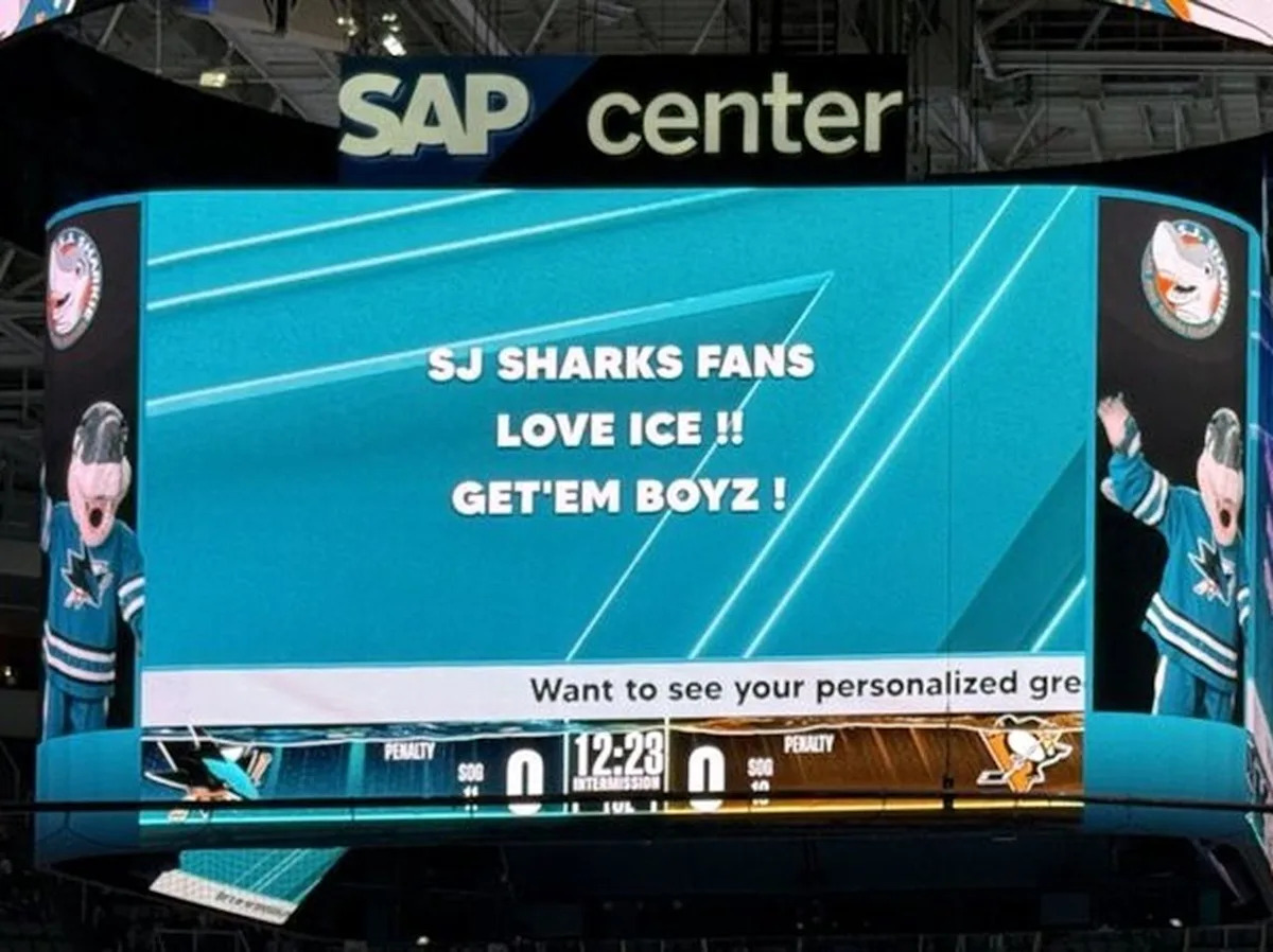 San Jose Sharks apologize after pro-ICE message during Hispanic Heritage Night sparks outrage
