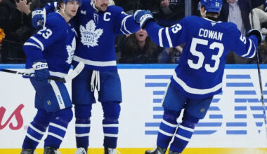 Could Mats Sundin be on hand to watch Auston Matthews break goal record?
