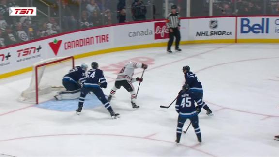 Villardi, Scheifele, Connor each have 3 points as Jets beat Blackhawks 6-3