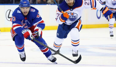 Skinner's heroics help Edmonton Oilers steal one from New York Rangers