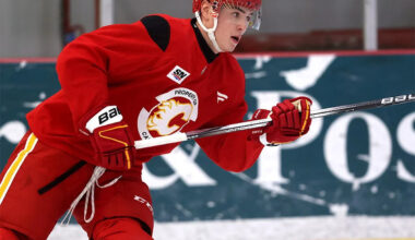 Matvei Gridin, Rory Kerins in spotlight as Flames continue auditions vs. Canucks