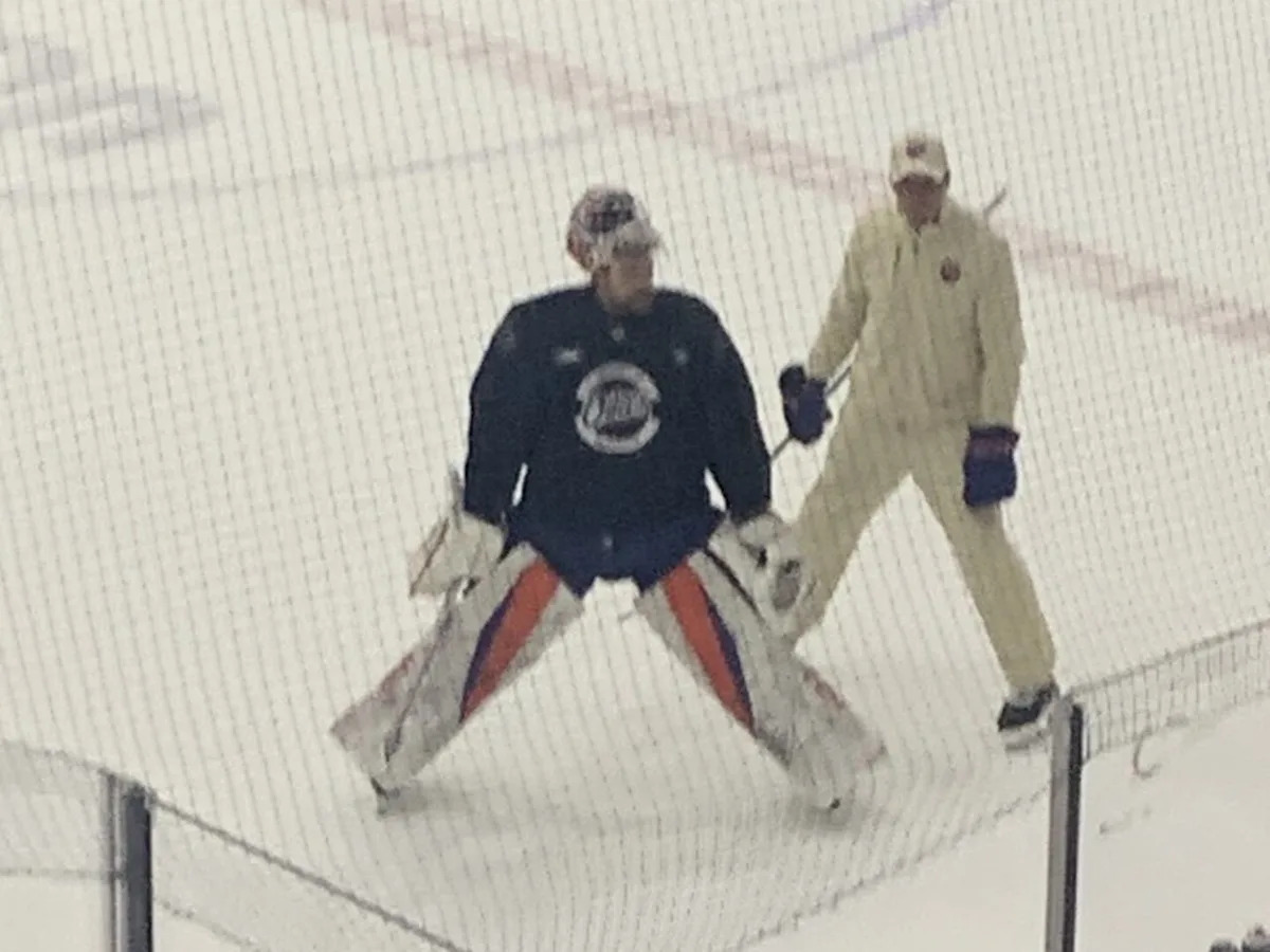 Who you gonna call when Edmonton Oilers coaches need new gear?