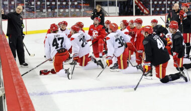 With extension, head coach Ryan Huska takes centre stage in Calgary Flames rebuild