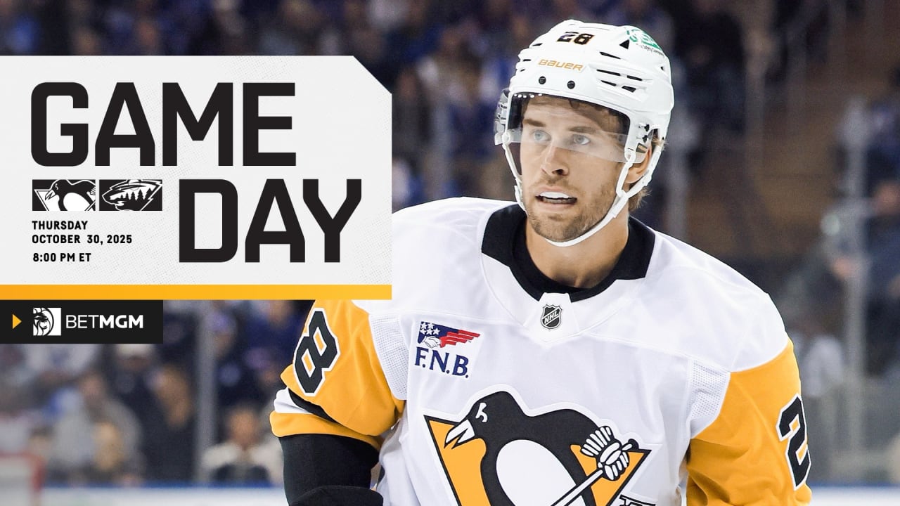 Game Preview: 10.30.25 at Minnesota Wild