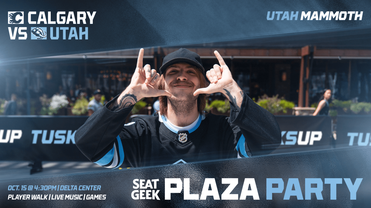 Utah Mammoth to Host Home Opener Celebration