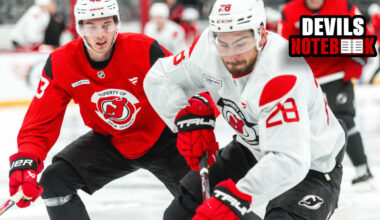 Devils Practice in L.A. | NOTEBOOK