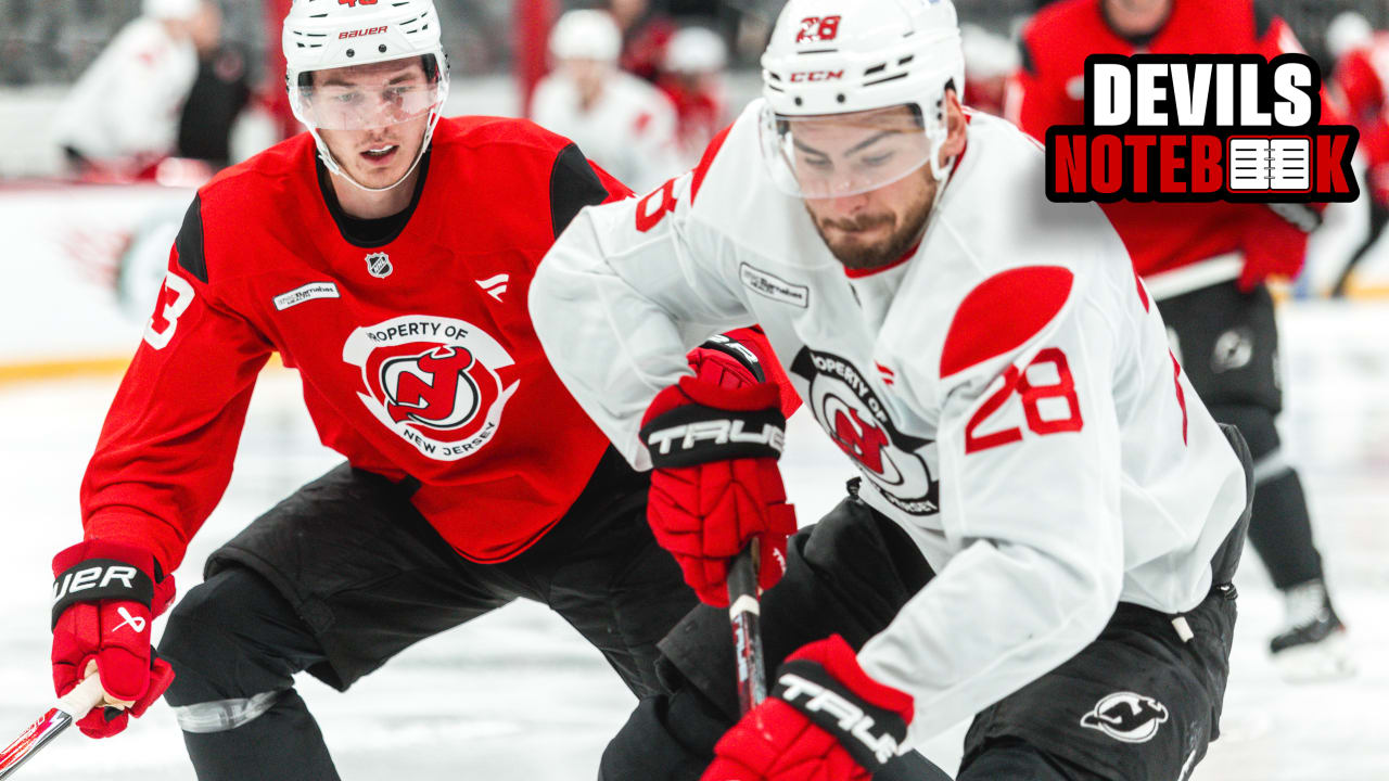 Devils Practice in L.A. | NOTEBOOK