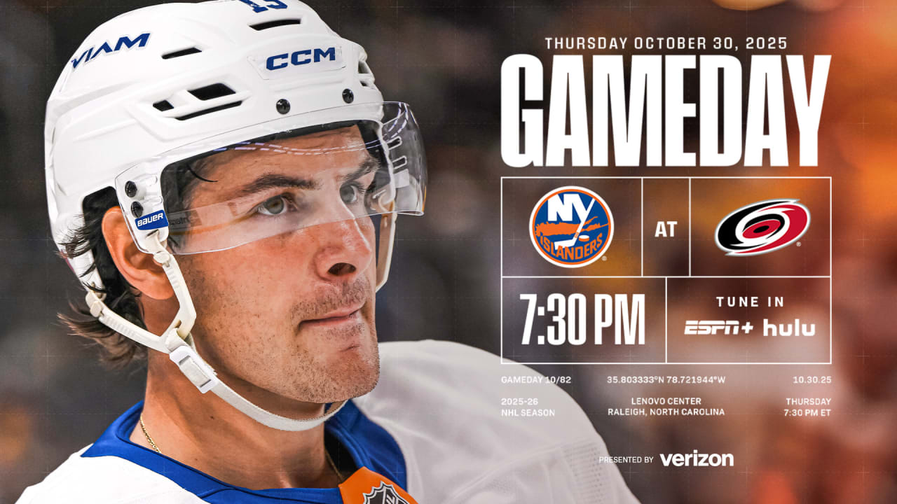 Game Preview: Islanders at Hurricanes