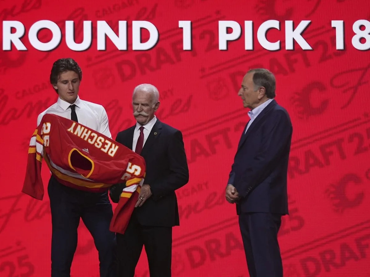 Meet Flames first-round pick Cole Reschny