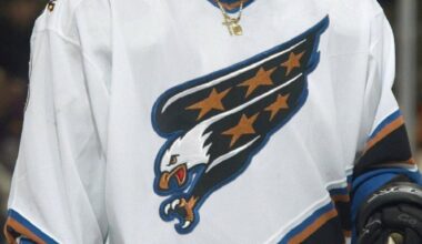 Capitals bring back the screaming eagle with a new jersey.