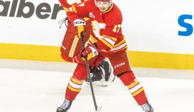 Flames forward Yegor Sharangovich is adamant: ‘I hate to lose’